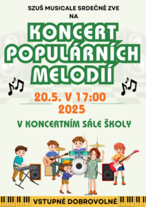 Green Illustrative Music Festival Event Flyer