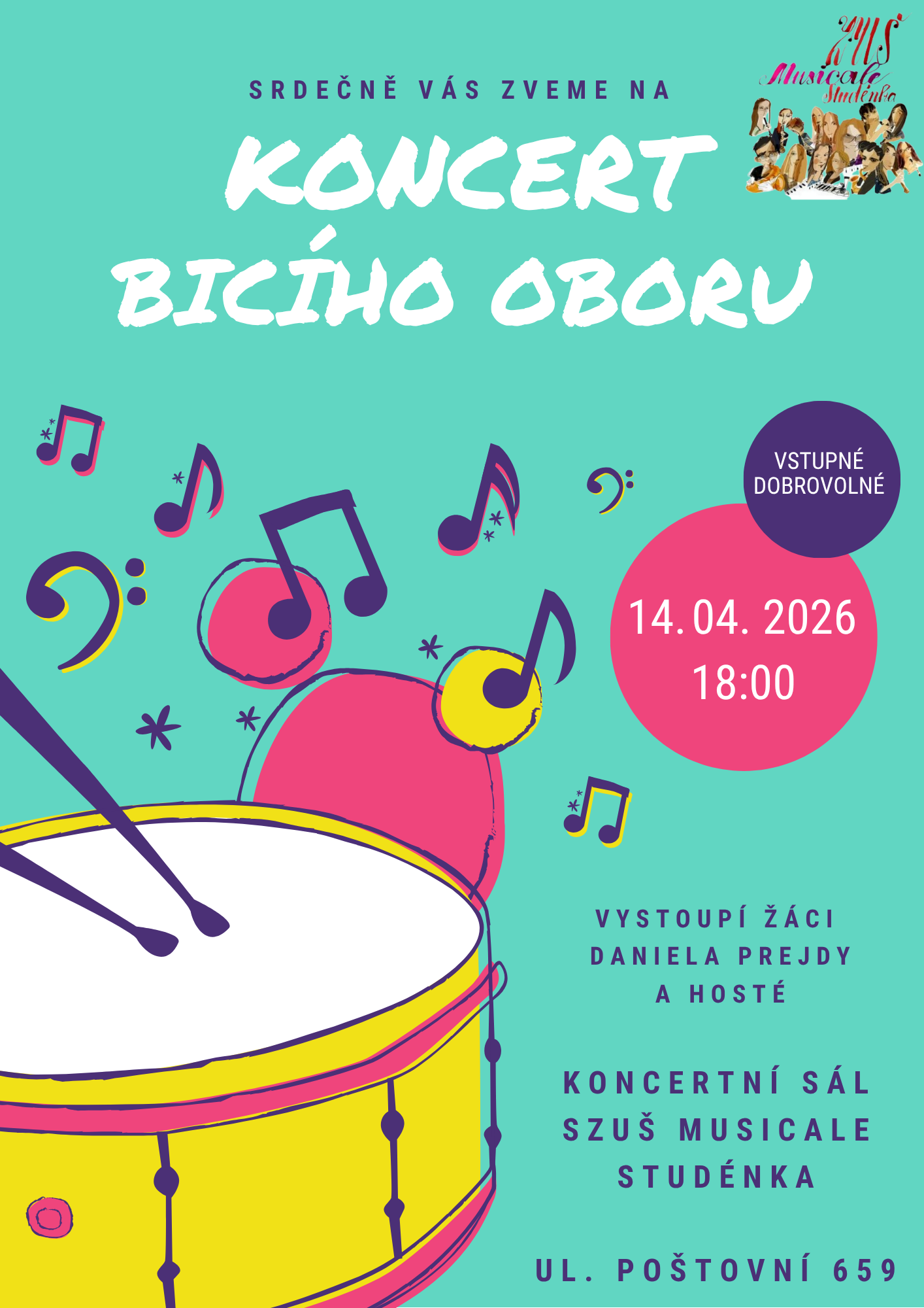 Koncert bicího oboru