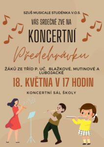 Brown Vintage Classical Concert Poster